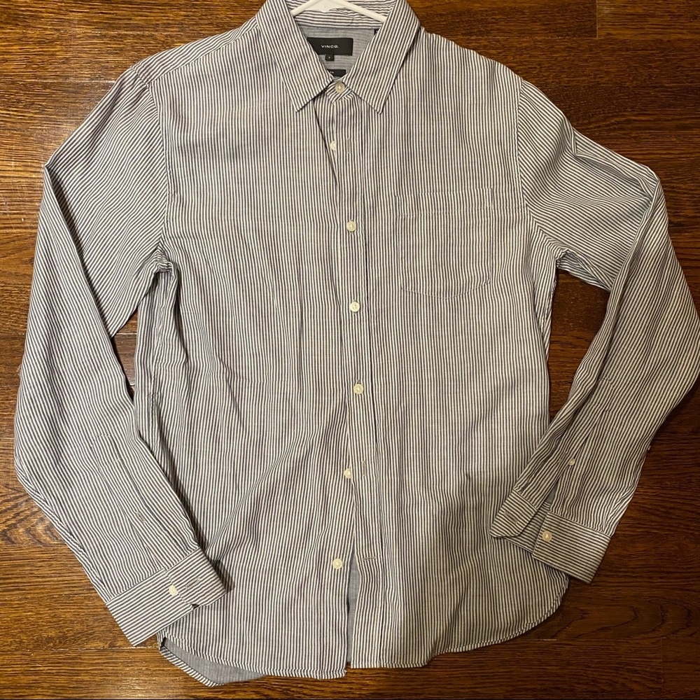 Vince Button Down Classic Fit